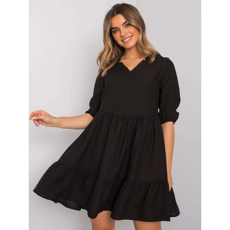 ex moda Dress-EM-SK-004.06-black