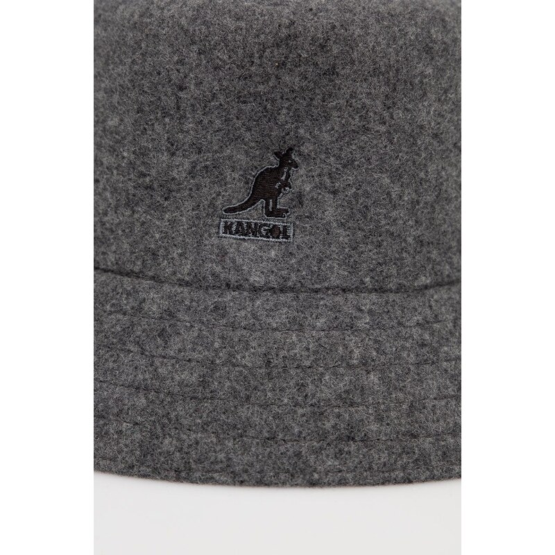 Vlněný klobouk Kangol šedá barva, vlněný, K3191ST.FL034-FL034