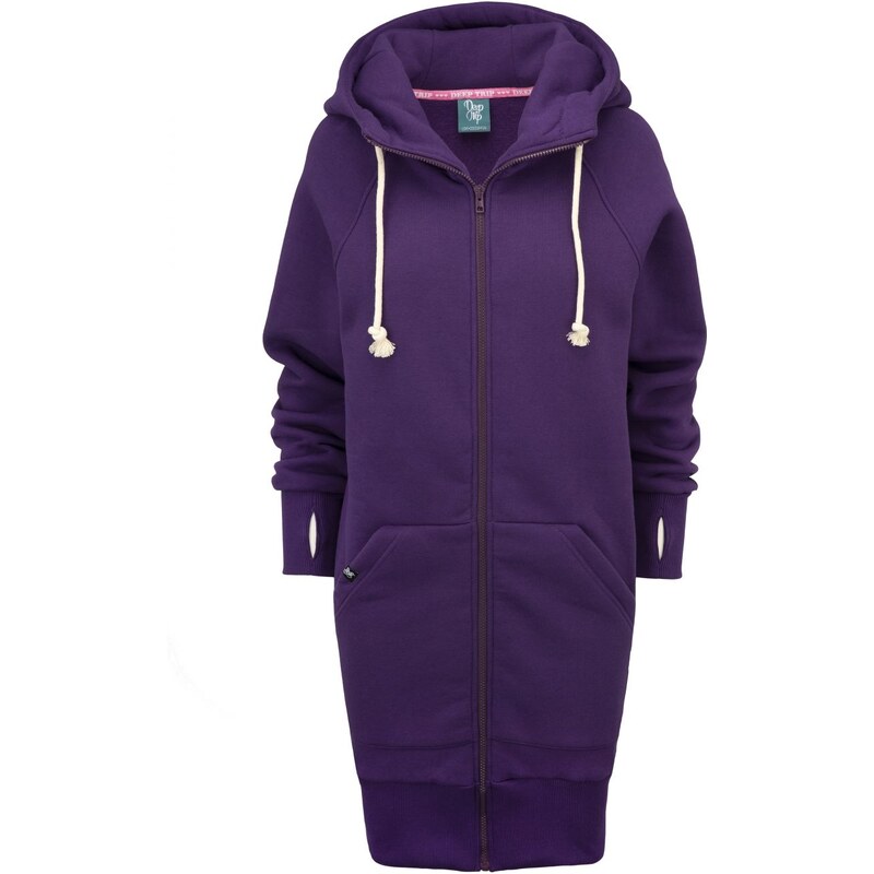 DeepTrip Mikina Purple Zip