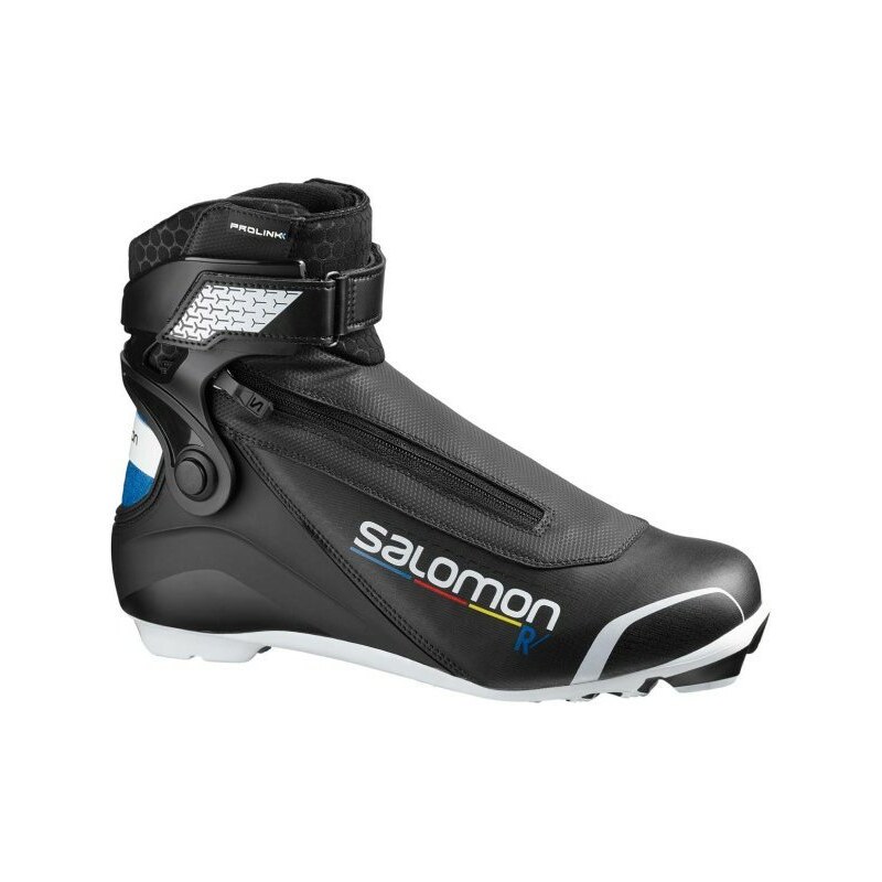 Boty na běžky Salomon R/Prolink Velikost: EU 46 black/white 58014168
