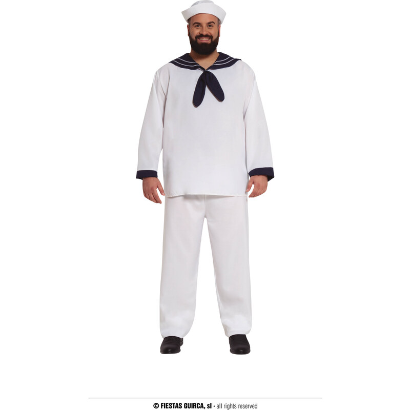 Guirca Fiestas Španělsko Námořník pánský kostým XL