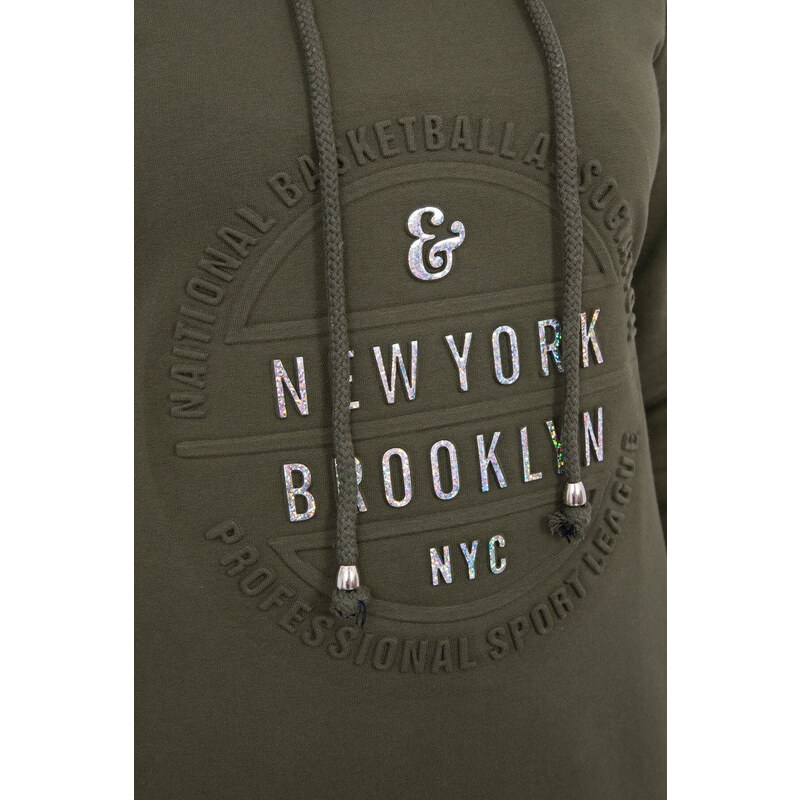 MladaModa Šaty Brooklyn khaki