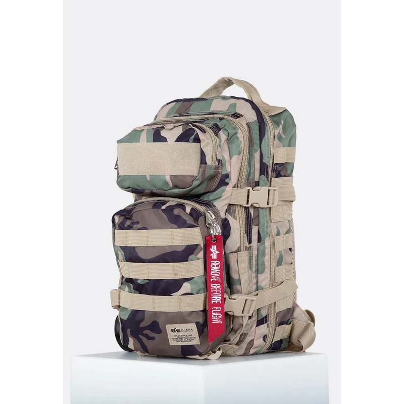 ALPHA INDUSTRIES batoh Tactical Backpack wdl camo 65 25L - GLAMI.cz