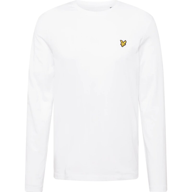 Lyle & Scott Tričko žlutá / černá / bílá