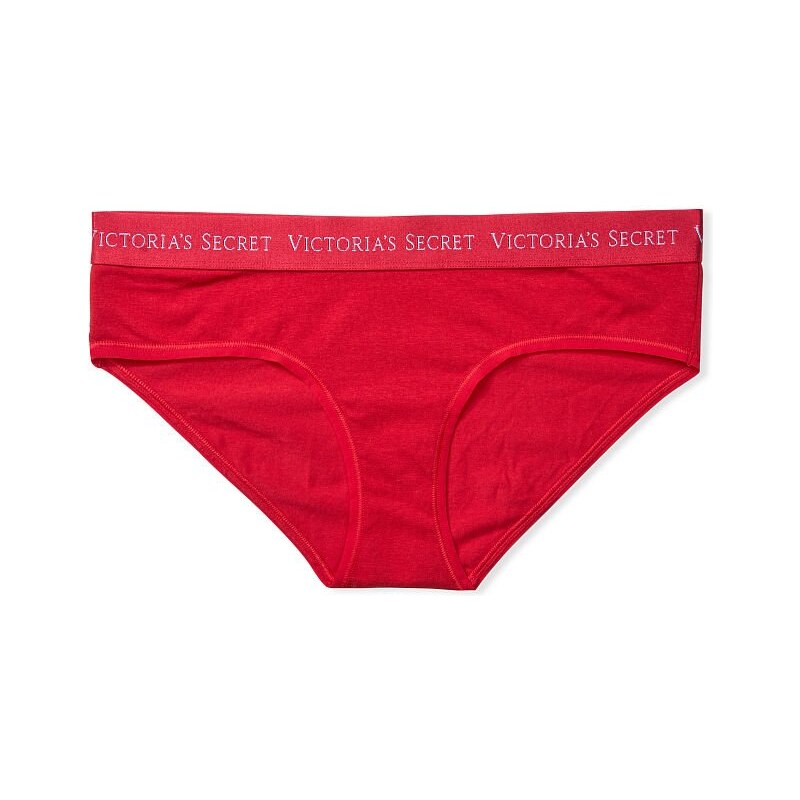 Victoria's Secret červené klasické kalhotky