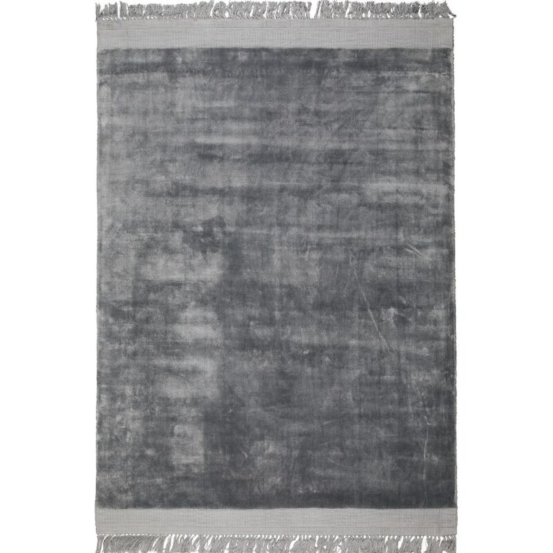 Stříbrně šedý koberec ZUIVER BLINK 200x300 cm
