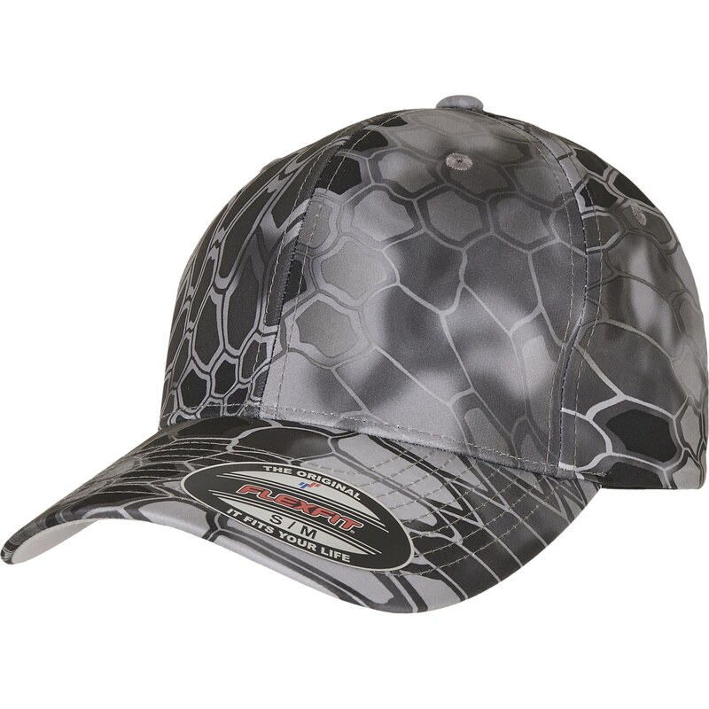 Flexfit Kšiltovka Kryptek antracitová / světle šedá / tmavě šedá 98139761