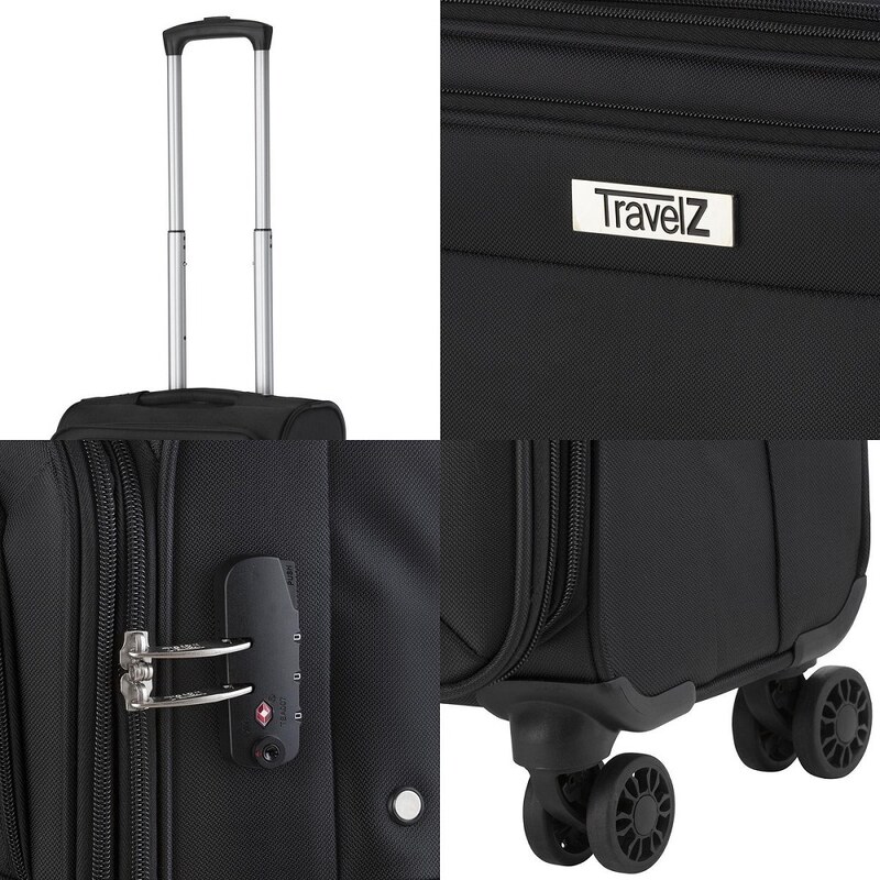 TRAVEL Z Střední kufr Softspinner Black