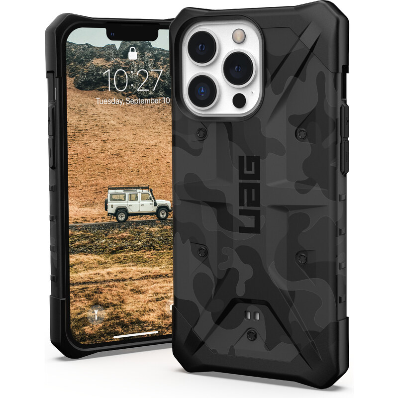 Urban Armor Gear Ochranný kryt pro iPhone 13 Pro - UAG, Pathfinder SE Midnight Camo