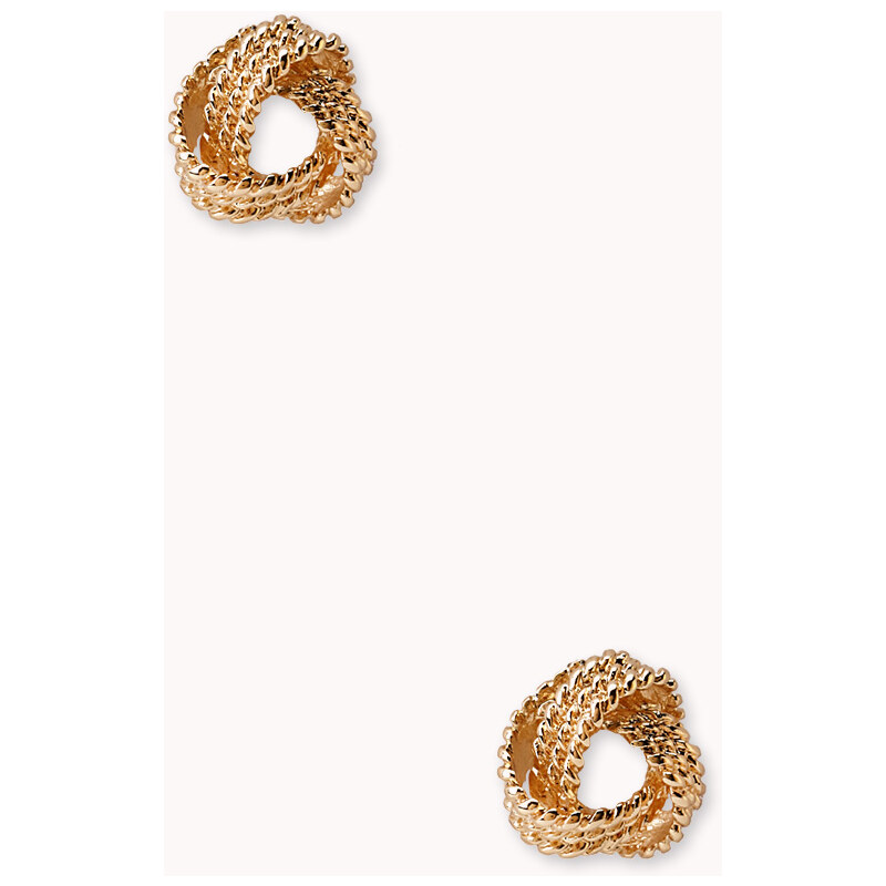 Forever 21 Textured Knot Studs
