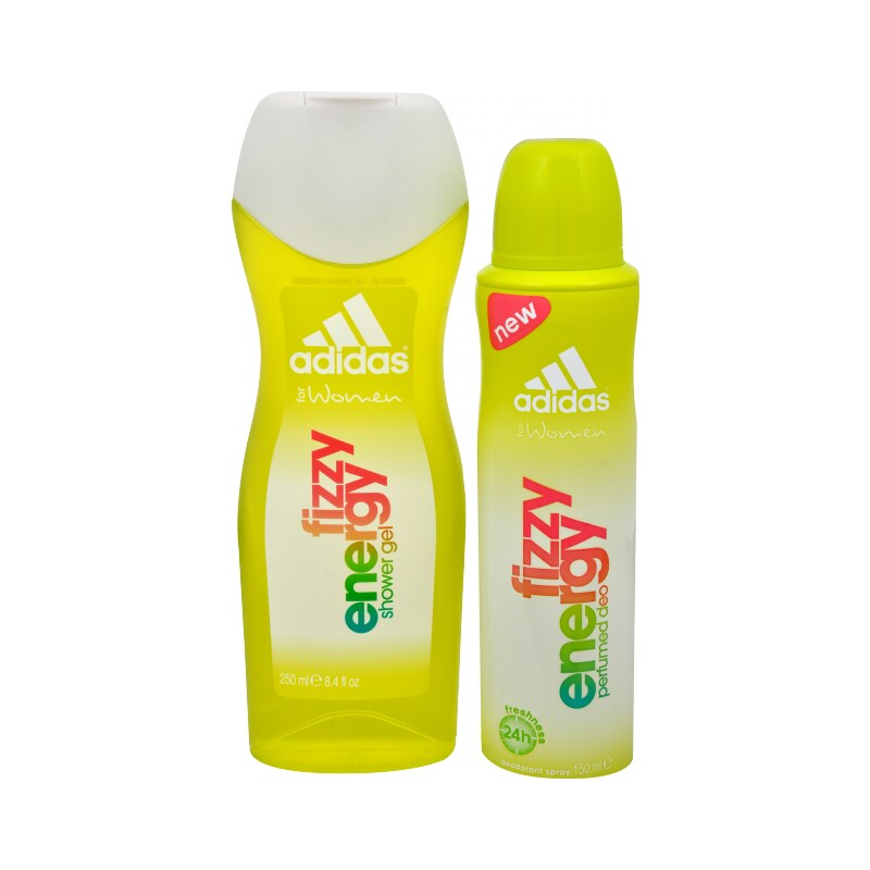 Adidas Fizzy Energy - deodorant ve spreji 150 ml + sprchový gel 250 ml