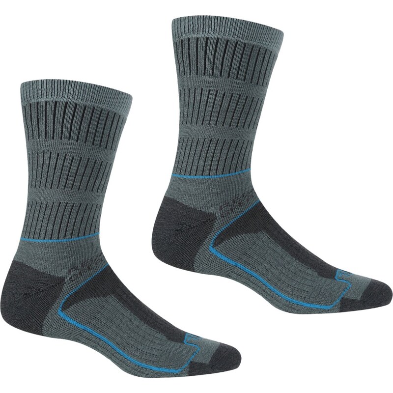 Dámské ponožky Regatta SAMARIS šedá/modrá