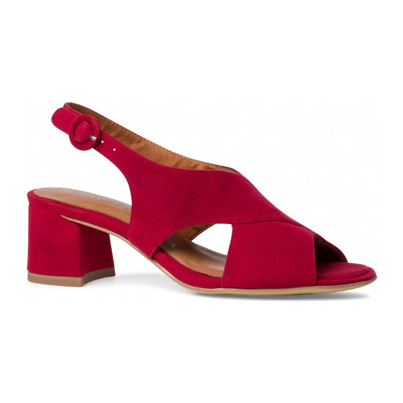 Elegantní, módní dámské sandály Tamaris 1-1-28357-26 červená