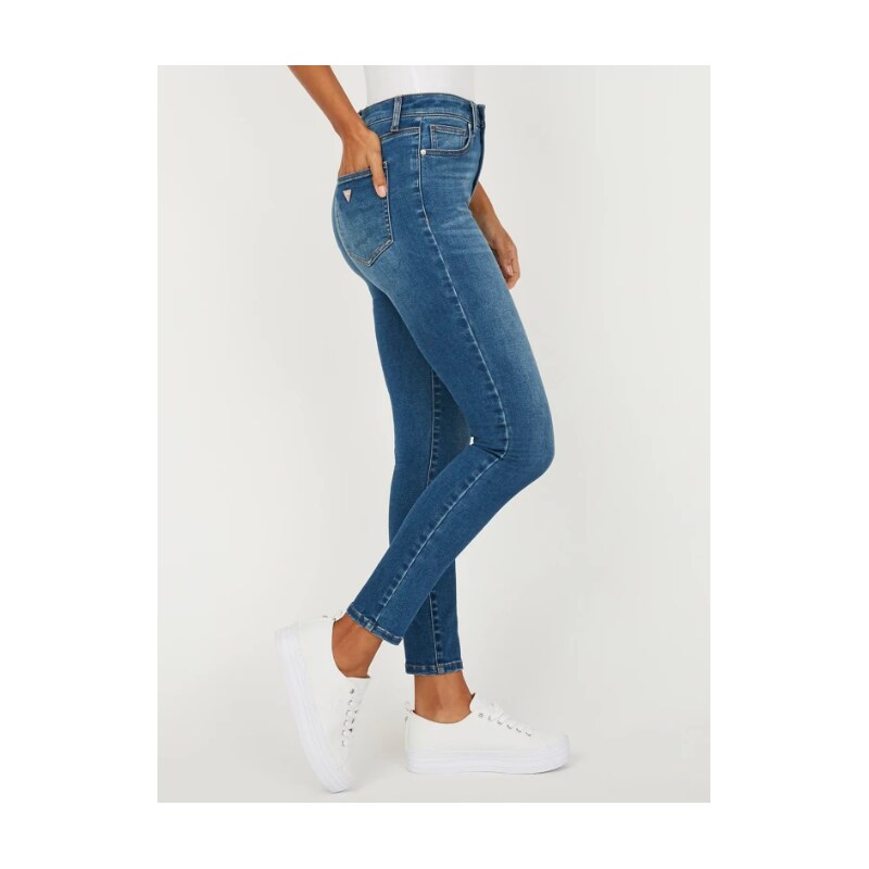 GUESS dámské džíny Tamara High-Rise Skinny Jeans modré 28