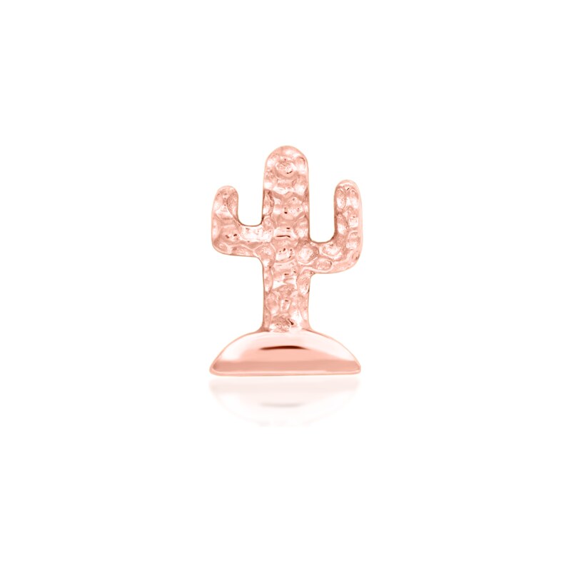 Junipurr jewelry CACTUS 14kt růžové zlato 585/1000- koncovka piercingu 63409466