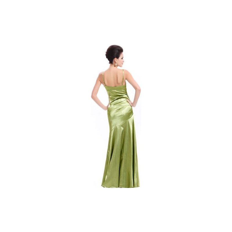 Ever Pretty dlouhé zelené společenské šaty
