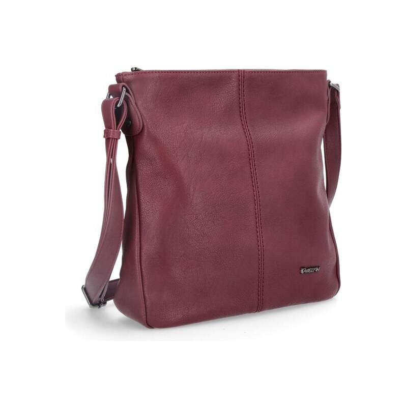Dámská crossbody s prošitím Famito 8003 BO červená 88030228