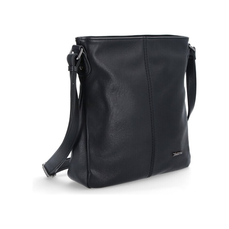 Dámská crossbody s prošitím Famito 8003 C černá 88030227