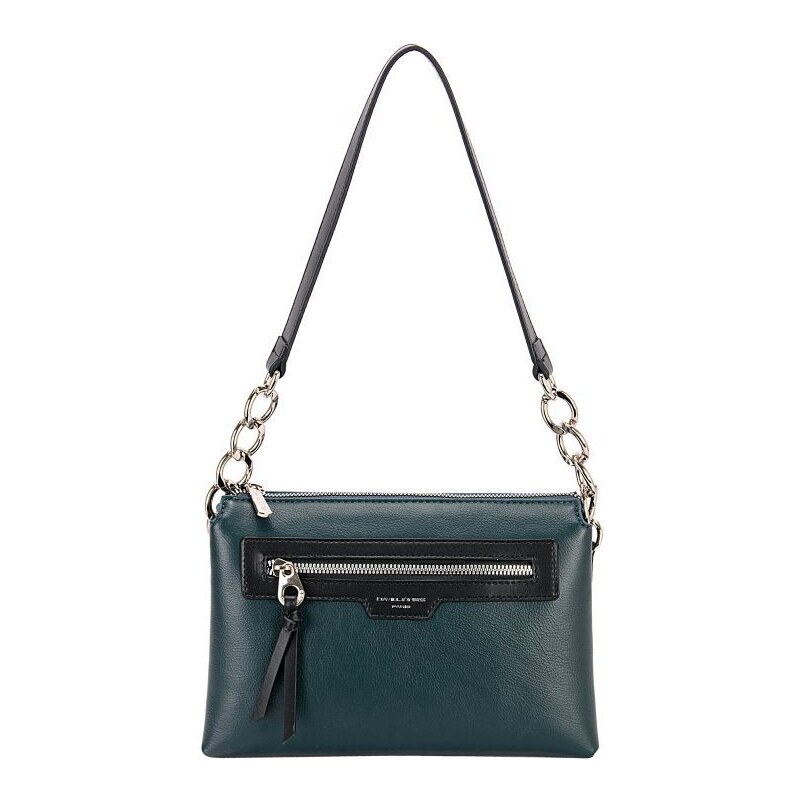 David Jones kabelka crossbody malá Peacock Blue 6230