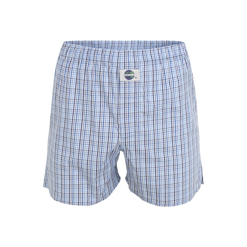 D.E.A.L International Boxerky Check modrá / světlemodrá / tmavě