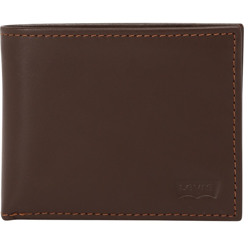 LEVIS  Peněženka Bifold Wallet tmavě hnědá