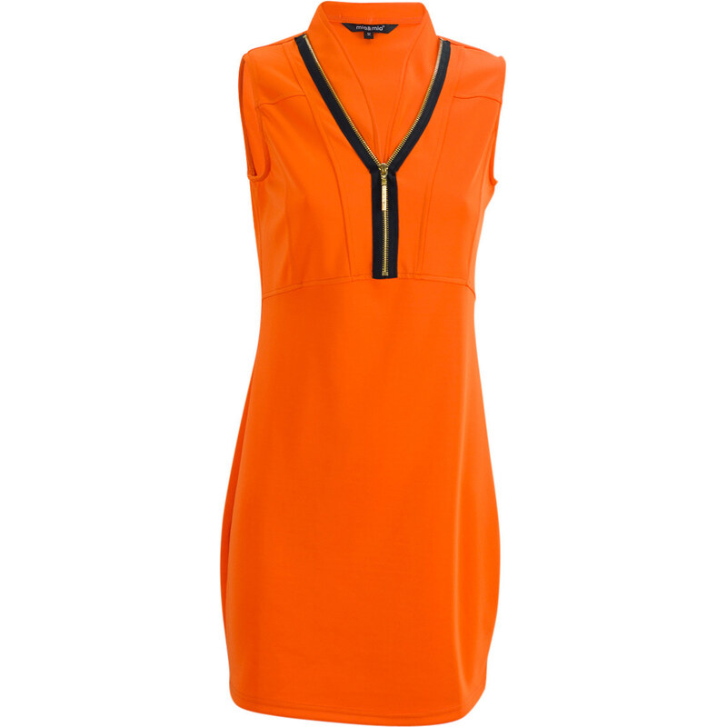 -50% Dámská šaty oranžové - LGlamorous by Glam