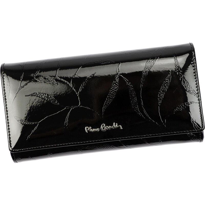 Dámská kožená peněženka Pierre Cardin 02 LEAF 122 černá