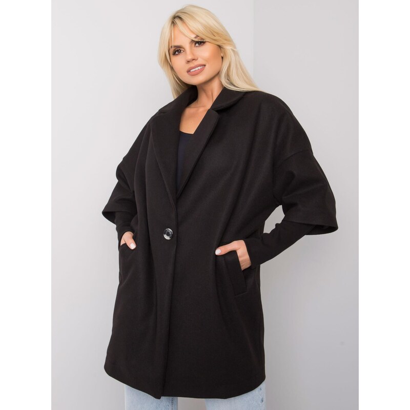 RUE PARIS Coat-CHA-PL-0409.30X-black