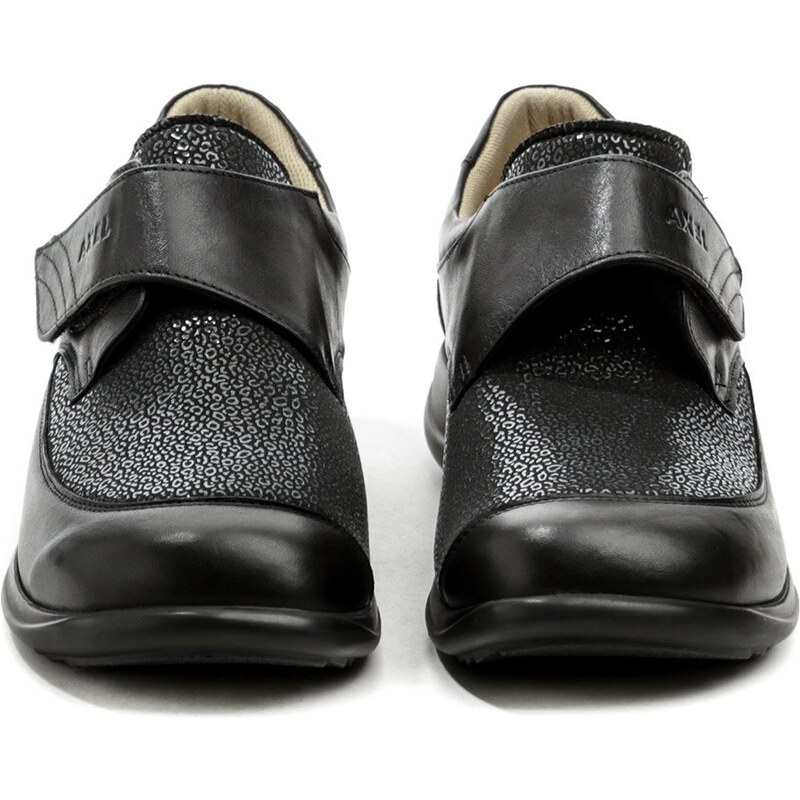 Axel AXCW010 černé dámské polobotky boty šíře H