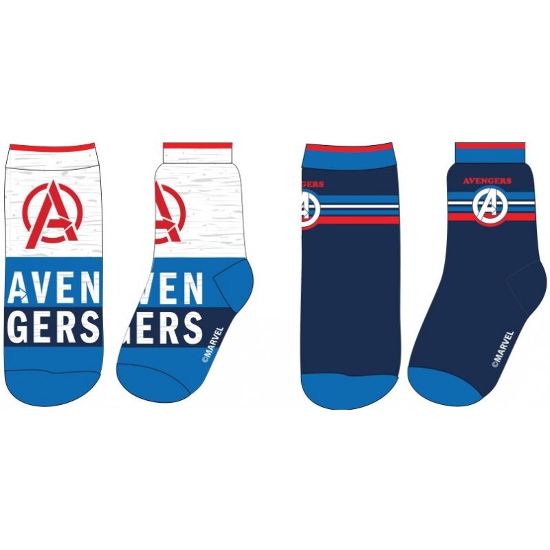 E plus M Dětské / chlapecké ponožky Avengers - MARVEL (2 páry)