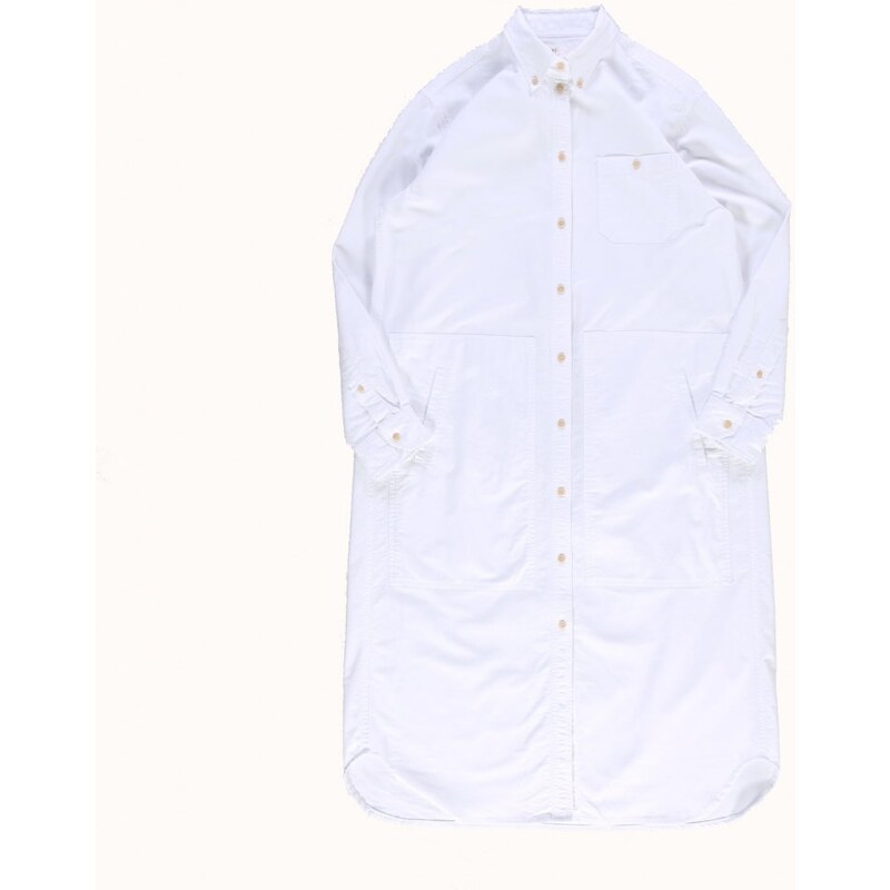 G.o.D. W-H PAINTER DRESS OXFORD WHITE