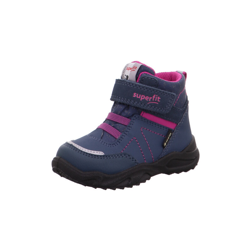 Zimní obuv Superfit Glacier blau/rosa 1-009227-8030