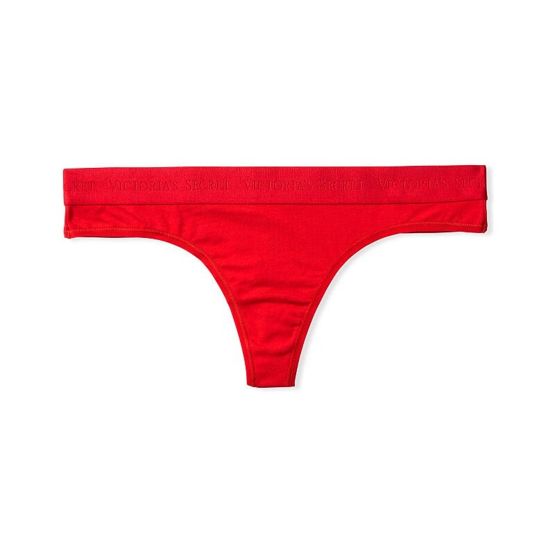 Victoria´s Secret Victoria's Secret tanga Stretch Cotton Logo Thong Panty