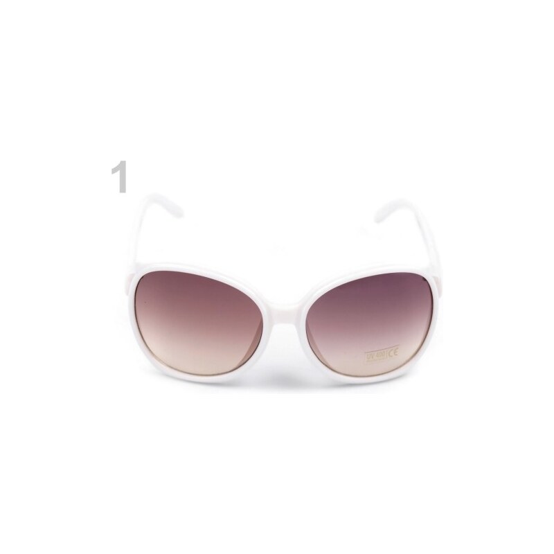 Stoklasa stok_080778 Sluneční brýle dámské (1 ks) - 1 bílá