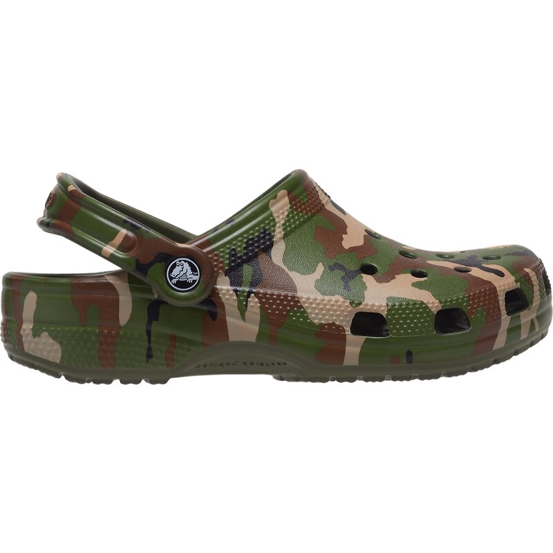 Pánské boty Crocs CLASSIC CAMO zelená