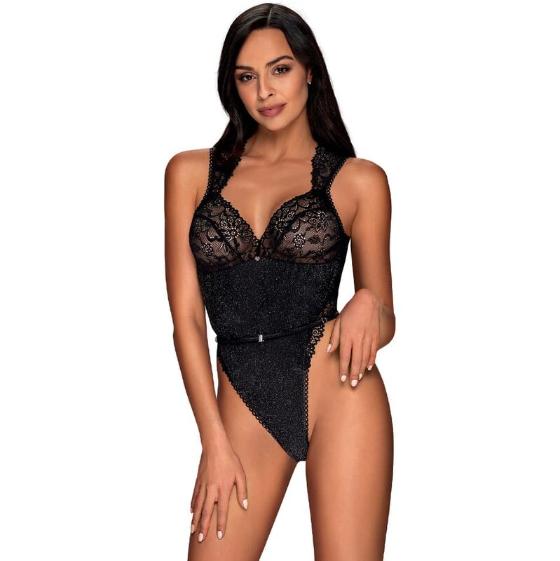 Elegantní body Elisetta teddy - Obsessive