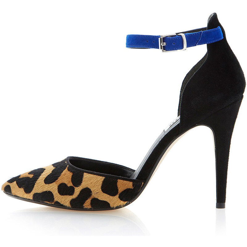 Topshop **Dita Contrasting Two Part Court Shoes by Dune
