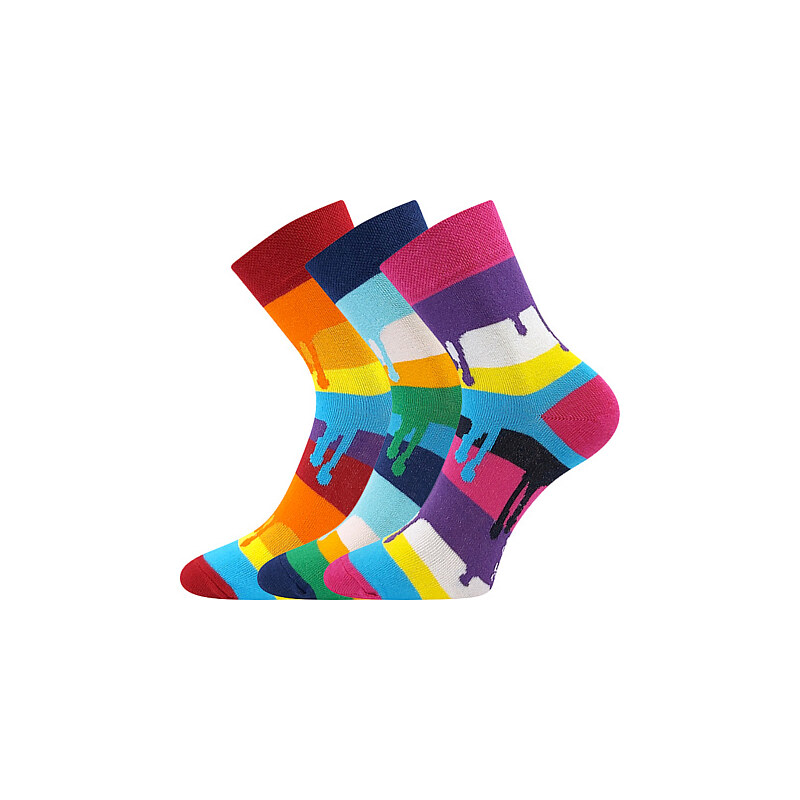 Boma JANA dámské barevné ponožky - MIX 36 35-38