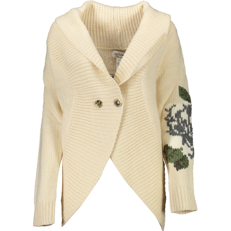 Béžový cardigan Blugirl s květinovým vzorem 107274229