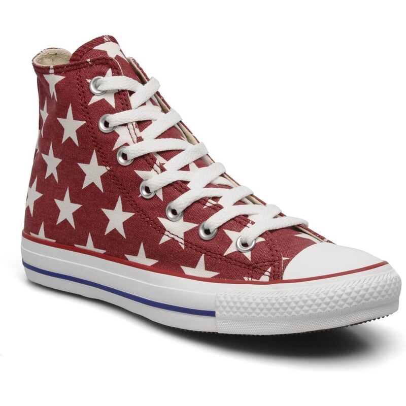 SALE -20% : Converse (Women) - Chuck Taylor All Star Big Star Print Hi W (Red)