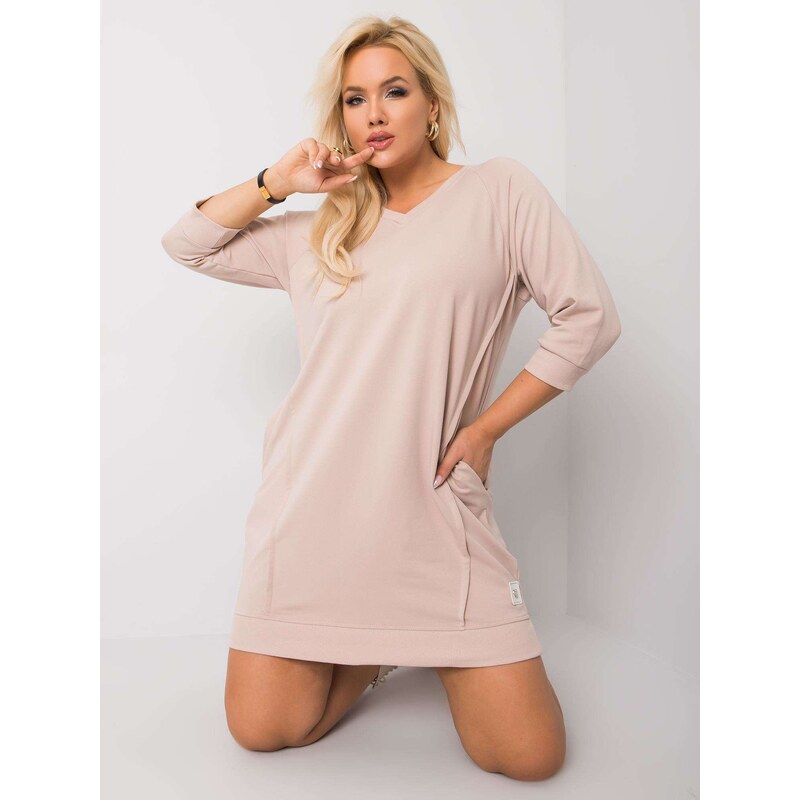 RELEVANCE Dress-RV-SK-6847.59P-beige