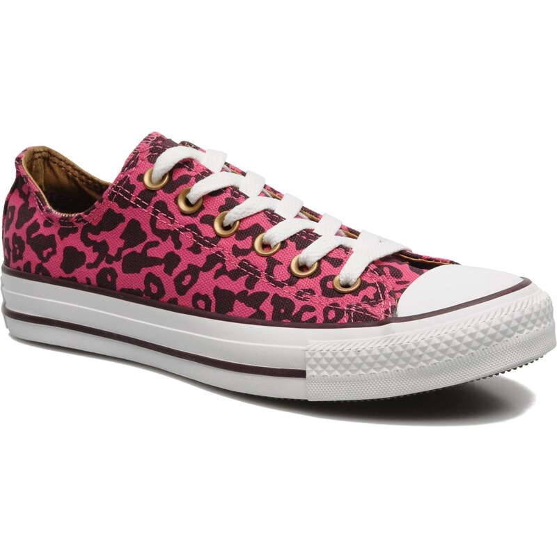 Converse (Women) - Chuck Taylor All Star Cheetah Print Ox W (Pink)