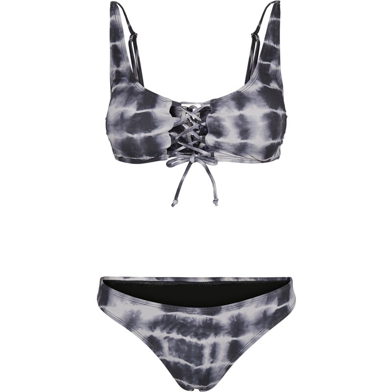Urban Classics Bikiny černá / bílá