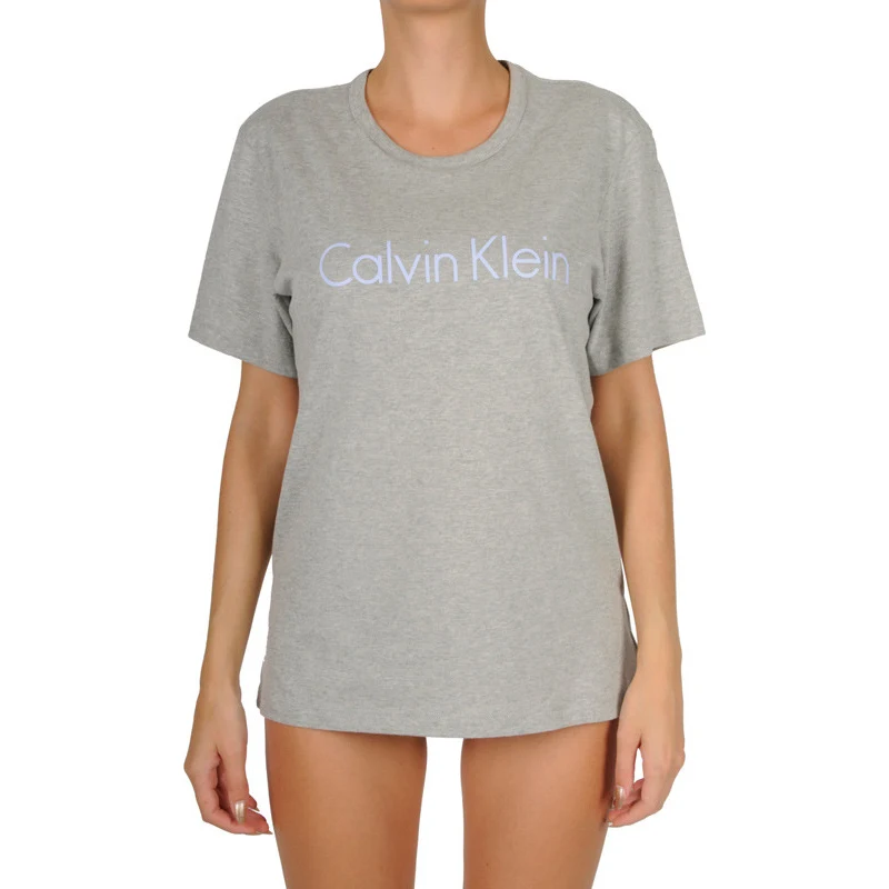 Dámské tričko Calvin Klein šedé (QS6105E-XS9) - GLAMI.cz