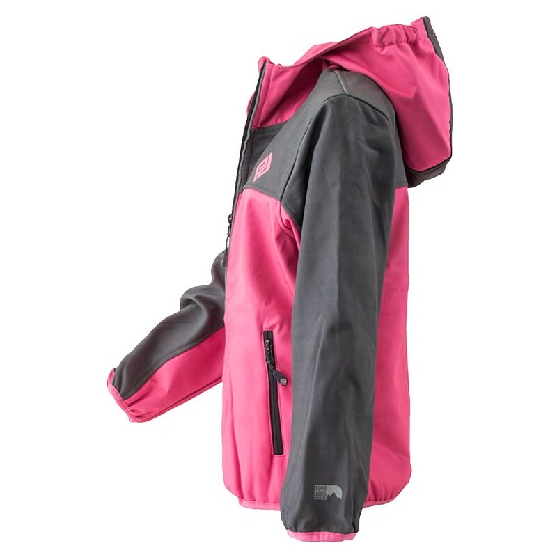 Pidilidi bunda softshellová outdoorová, Pidilidi, PD1113-03, růžová