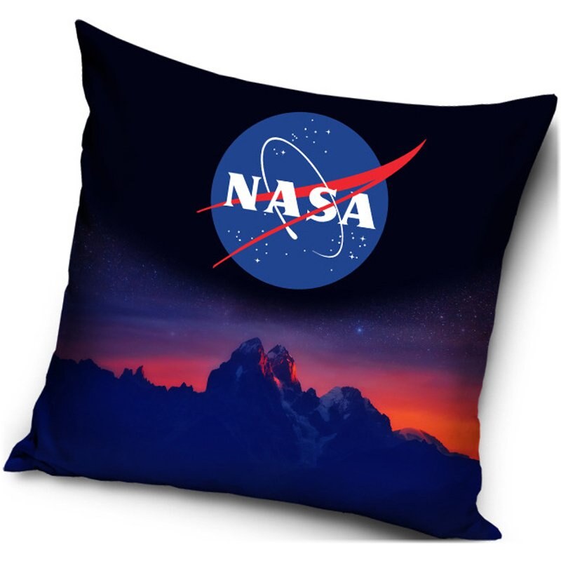 Carbotex Povlak na polštář NASA - motiv měsíční krajina - 40 x 40 cm