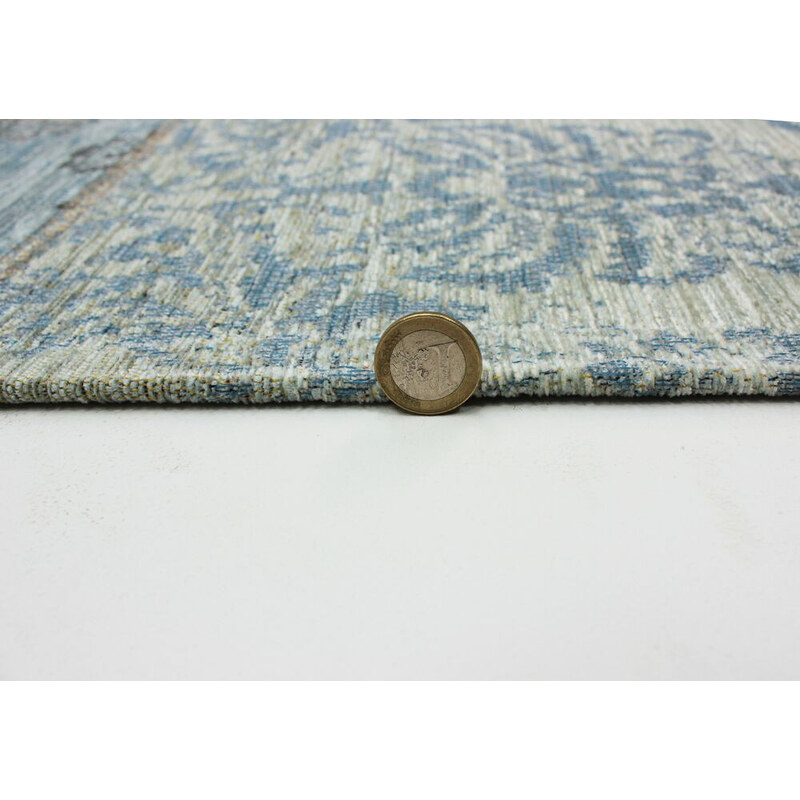 Flair Rugs koberce AKCE: 120x170 cm Kusový koberec Manhattan Patchwork Chenille Duck Egg - 120x170 cm