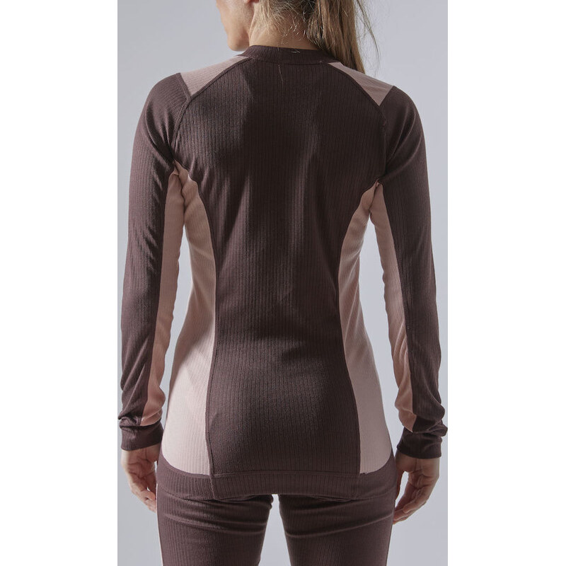 Dámský termo set CRAFT Core Dry Baselayer fialová