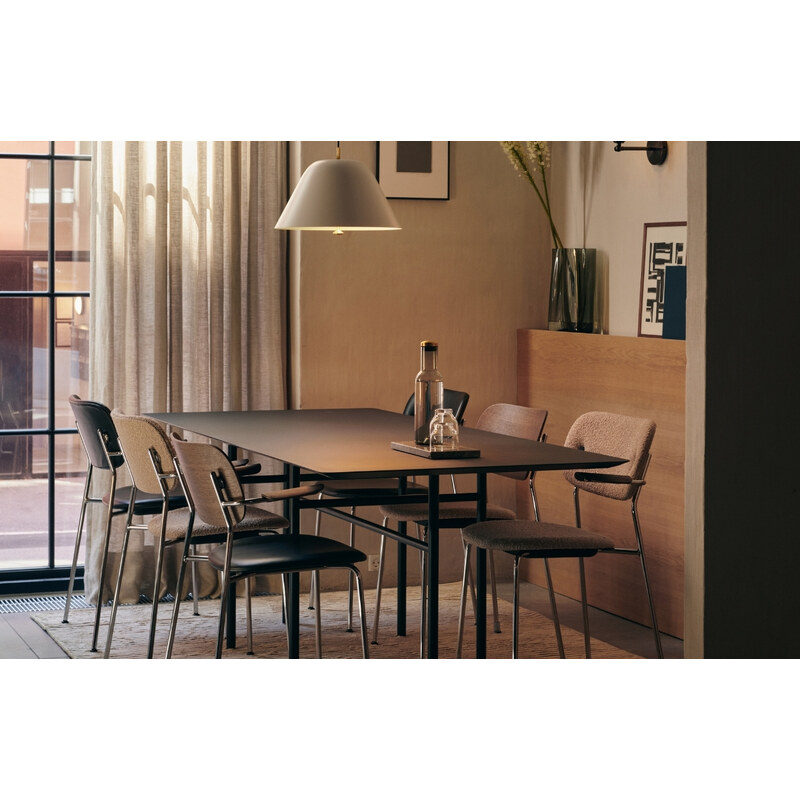 Audo CPH Černý dubový jídelní stůl AUDO SNAREGADE 200 x 90 cm