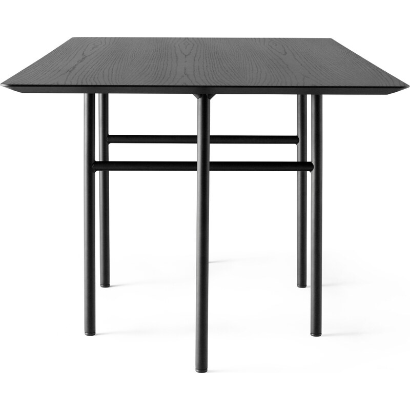 Audo CPH Černý dubový jídelní stůl AUDO SNAREGADE 200 x 90 cm